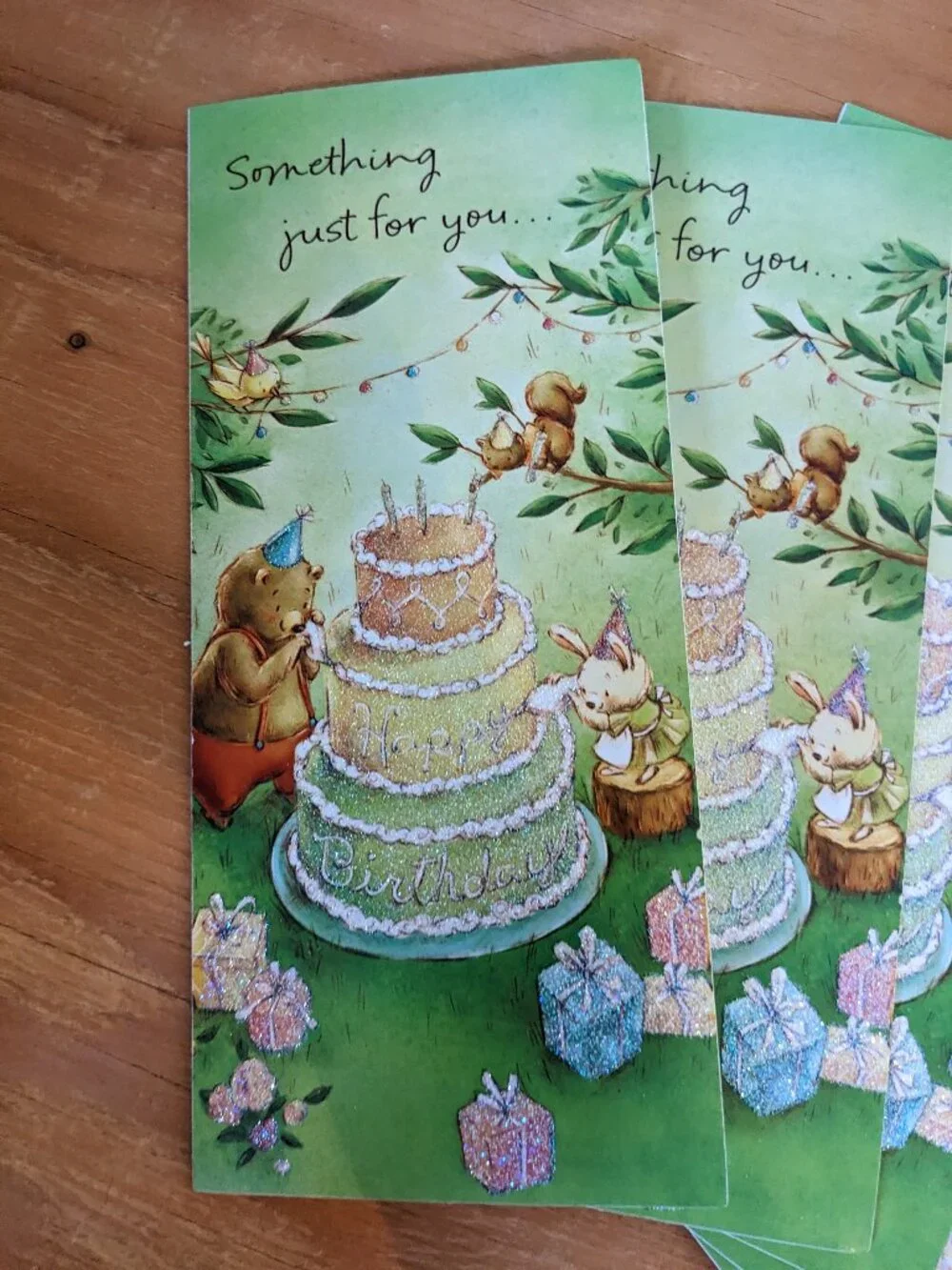 Set of 6 NWT Birthday Money Holder Cards